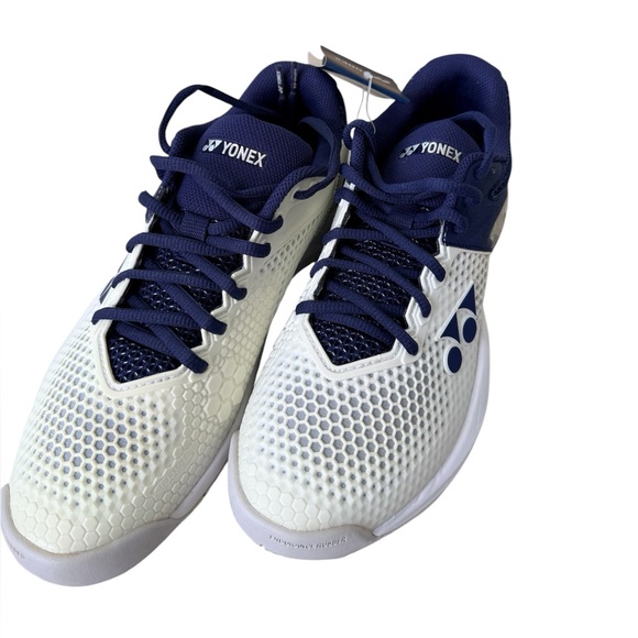 Yonex Shoes - Yonex Power Cushion Eclipsion2 white and navy size W 9.5 or M 8